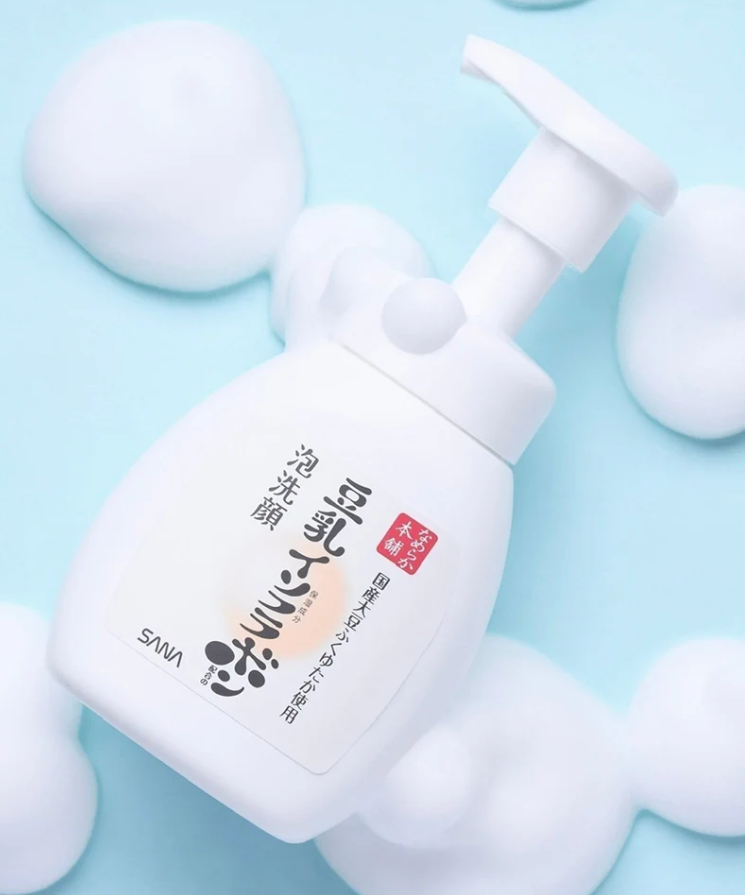 SANA - Soy Milk Moisture Foam Face Wash