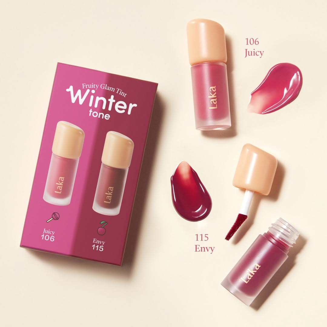 LAKA - Fruity Glam Tint Mini Duo #Winter