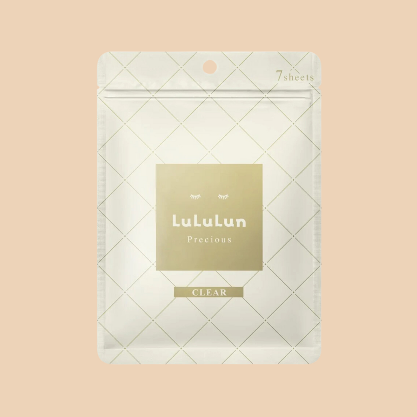 LuLuLun - Precious Face Mask Clear - 7 sheets
