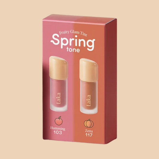 LAKA - Fruity Glam Tint Mini Duo #Spring