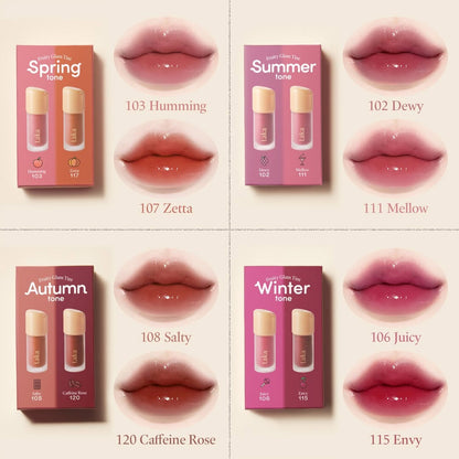LAKA - Fruity Glam Tint Mini Duo #Autumn